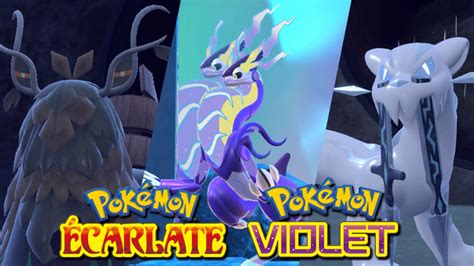 pokemon ecarlate legendaire|Légendaire Pokémon Ecarlate Violet